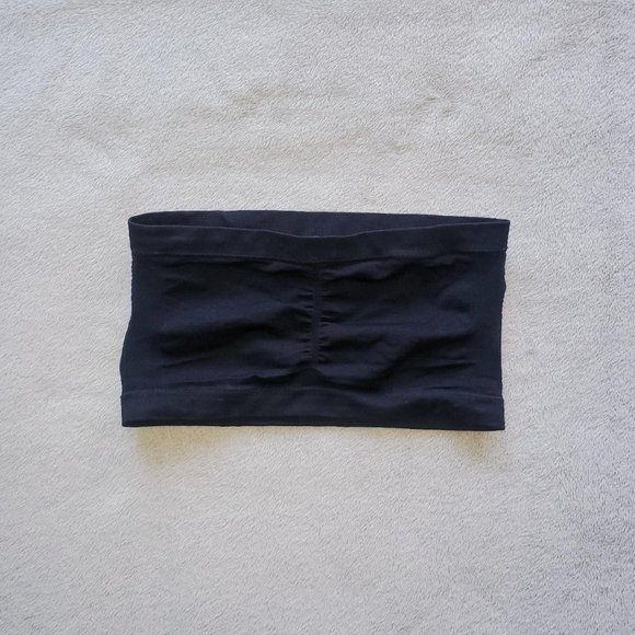 all black brand new Nan Ji Ren stretchy bandeau bra🏴 - Picture 1 of 2